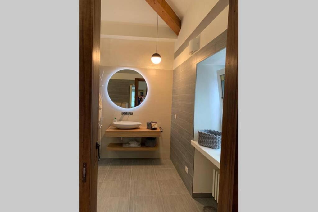 Ferienwohnung The Cherry Garden House Loft Lusso Brunate Exterior foto