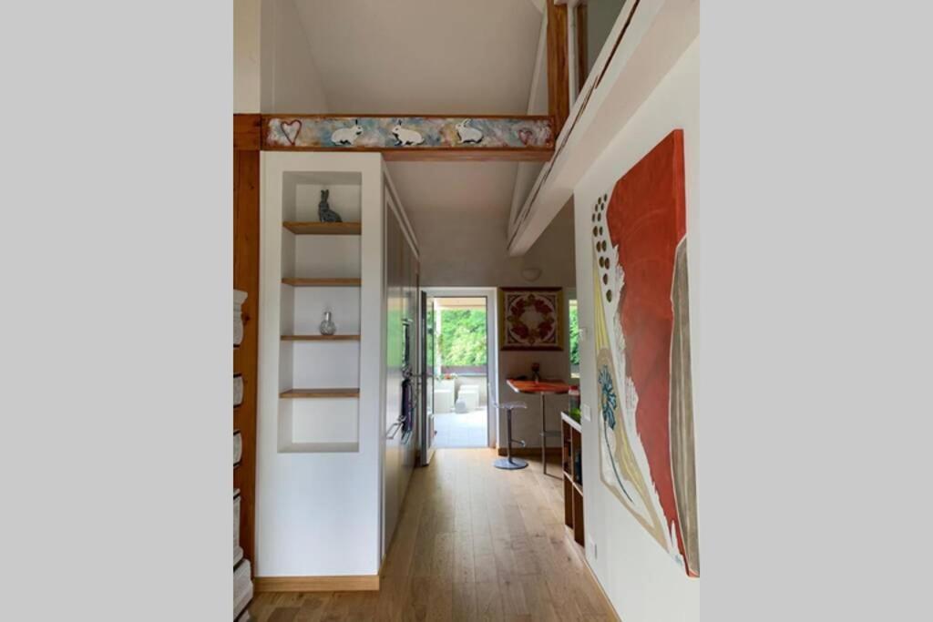Ferienwohnung The Cherry Garden House Loft Lusso Brunate Exterior foto
